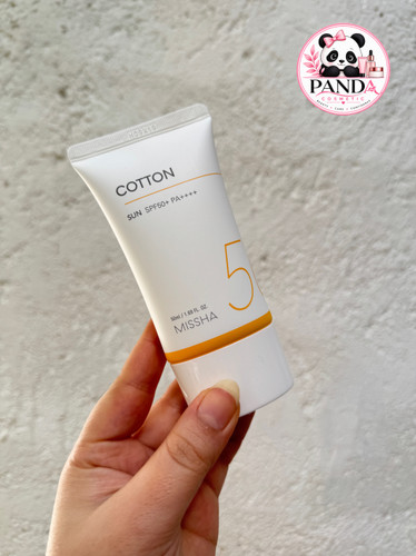کرم ضد آفتاب مینرال تون آپ کوتون میشا حاوی سرامید Missha Cotton Sun