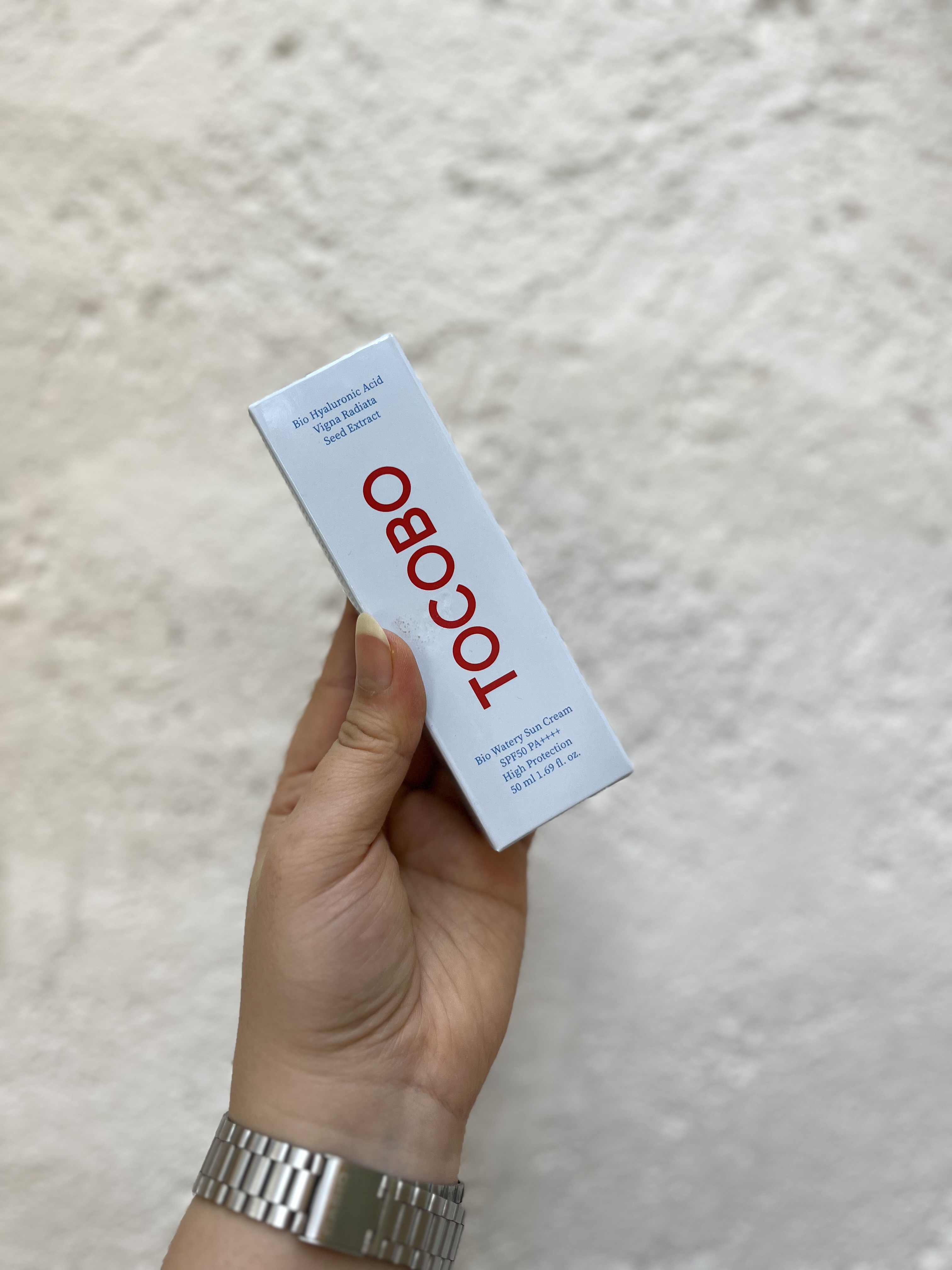 کرم ضد آفتاب توکوبو مدل Bio Watery با SPF50 حاوی هیالورنیک اسید حجم 50 میلی لیتر