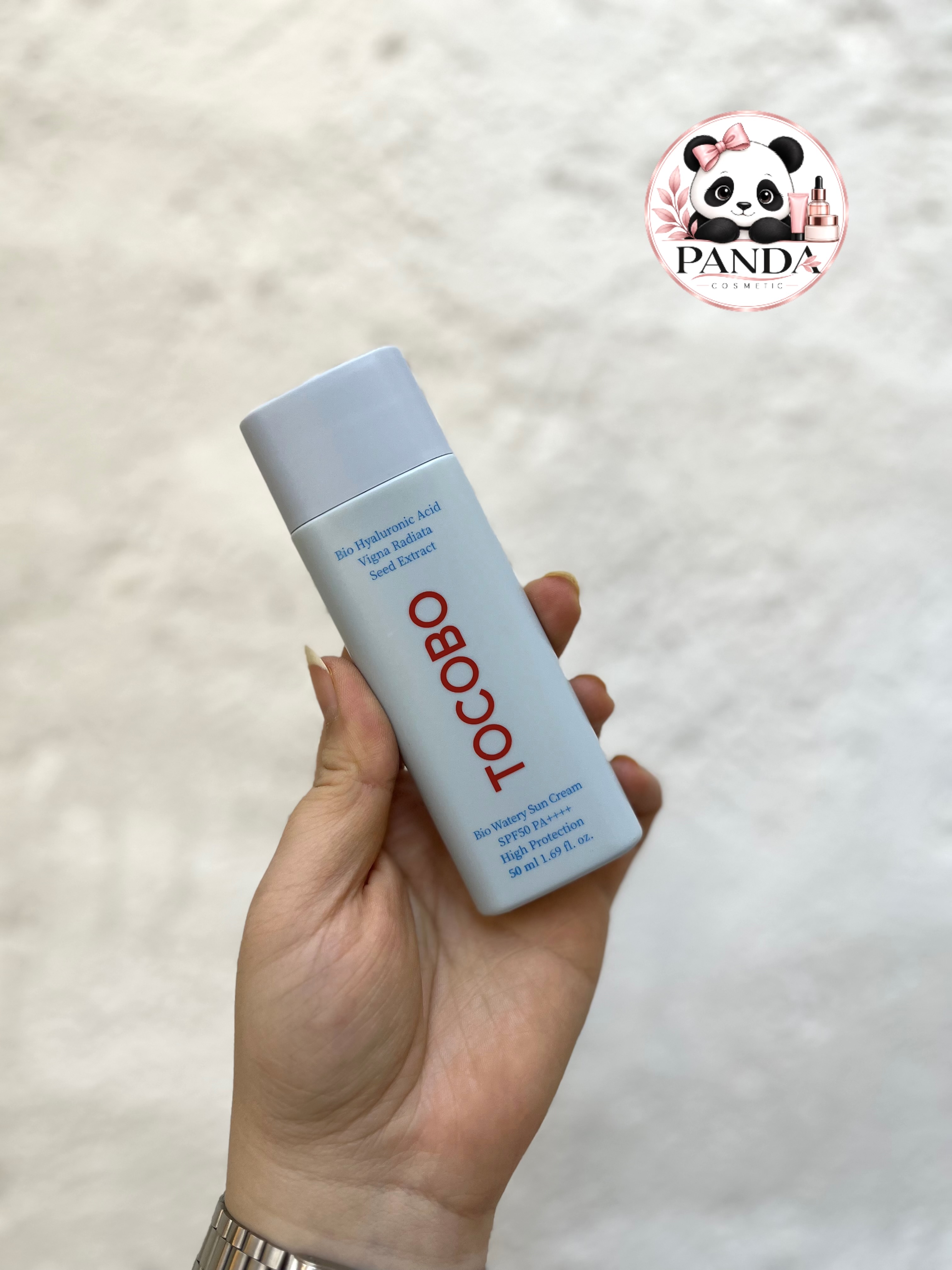 کرم ضد آفتاب توکوبو مدل Bio Watery با SPF50 حاوی هیالورنیک اسید حجم 50 میلی لیتر