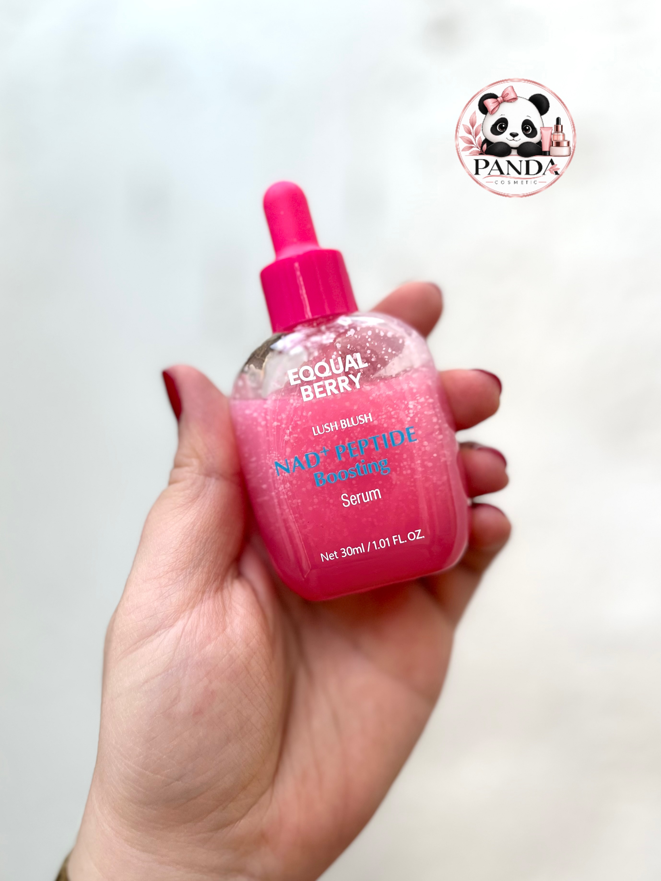 سرم اکوال بری EQQUALBERRY ضد چروک و جوانساز پوست مدل NAD + PEPTIDE BOOSTING حجم 30 میل